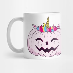 Pumpkin unicorn Halloween gift Mug